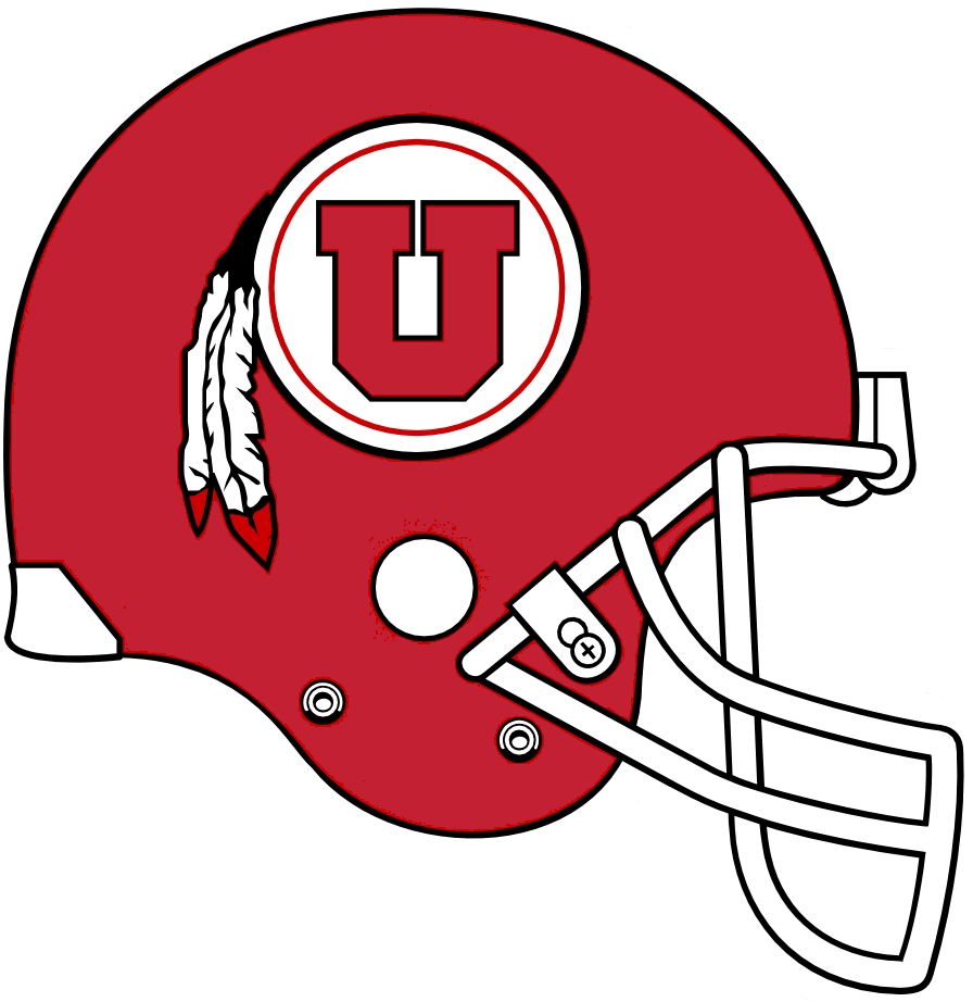 Utah Utes 2001-2008 Helmet Logo diy iron on heat transfer